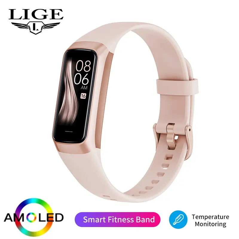 Amoled Smart Watch Fitness Tracker