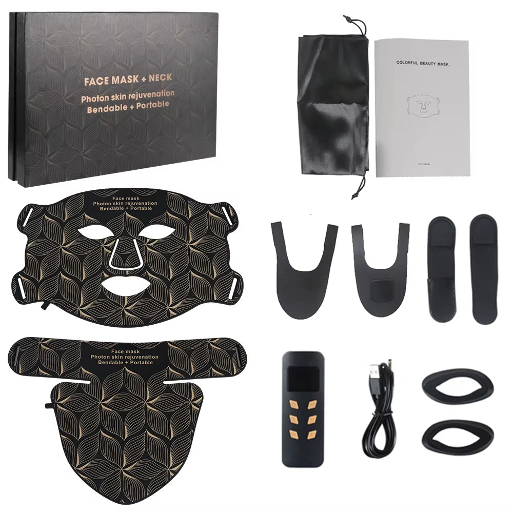 LED 8 Colour Face Mask and Neck Therapy