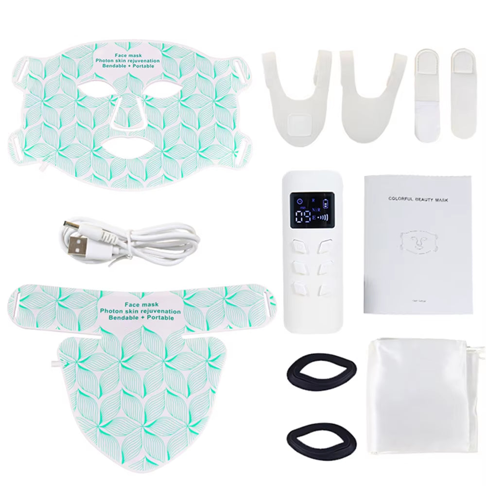 LED 8 Colour Face Mask and Neck Therapy