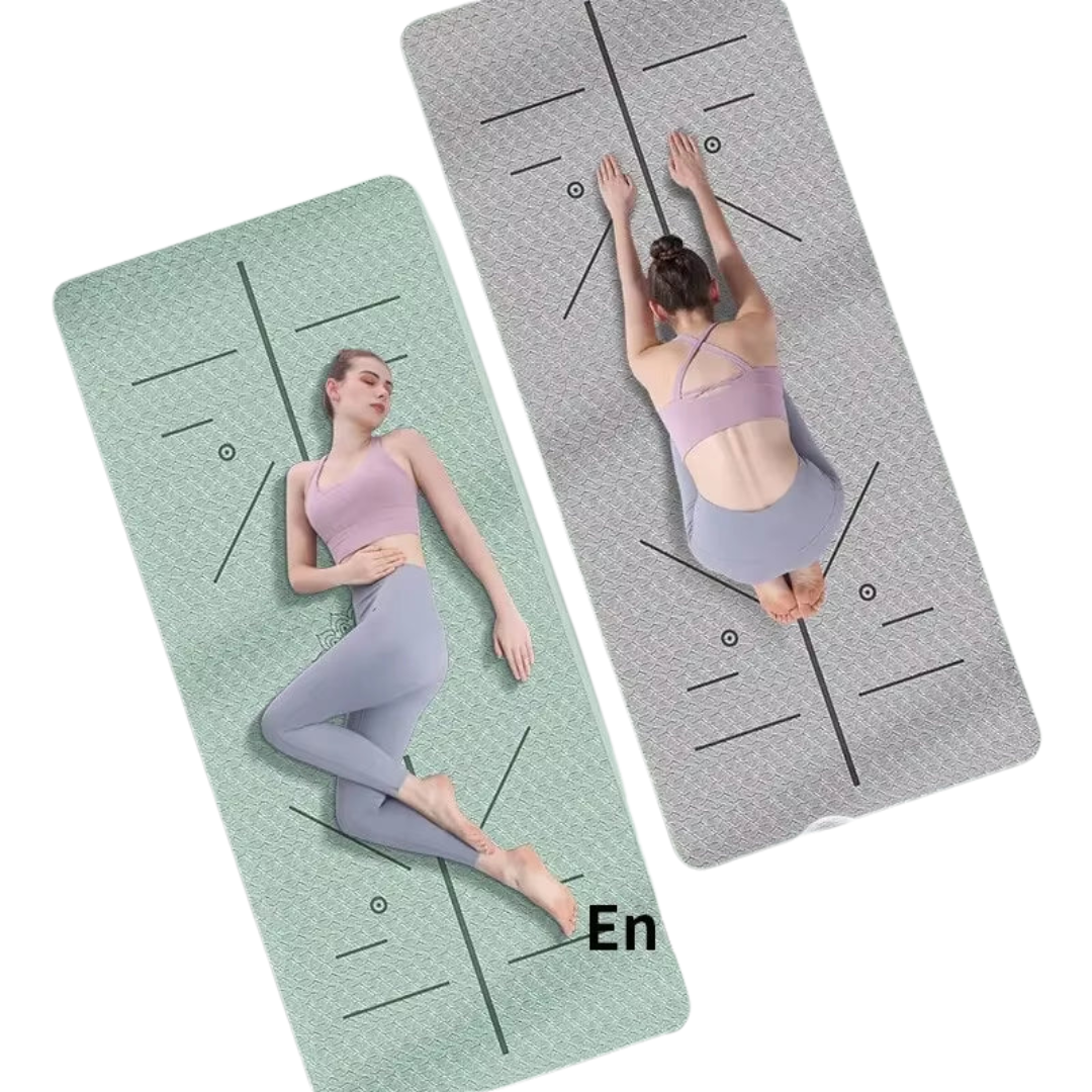 Yoga Mat Non Slip, Eco Friendly Fitness Exercise Mat with Carrying Strap,Pro Yoga Mats for Women,Workout Mats for Home, Pilates