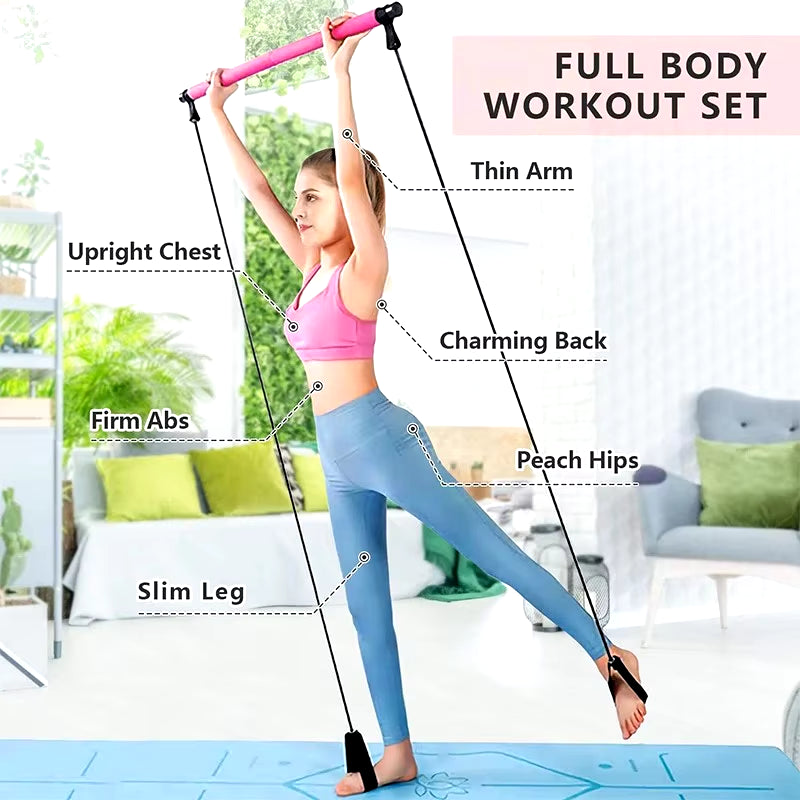 Multifunctional Pilates Bar Combination Fitness Bar