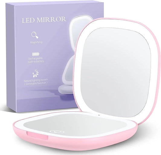 LED Compact Mirror