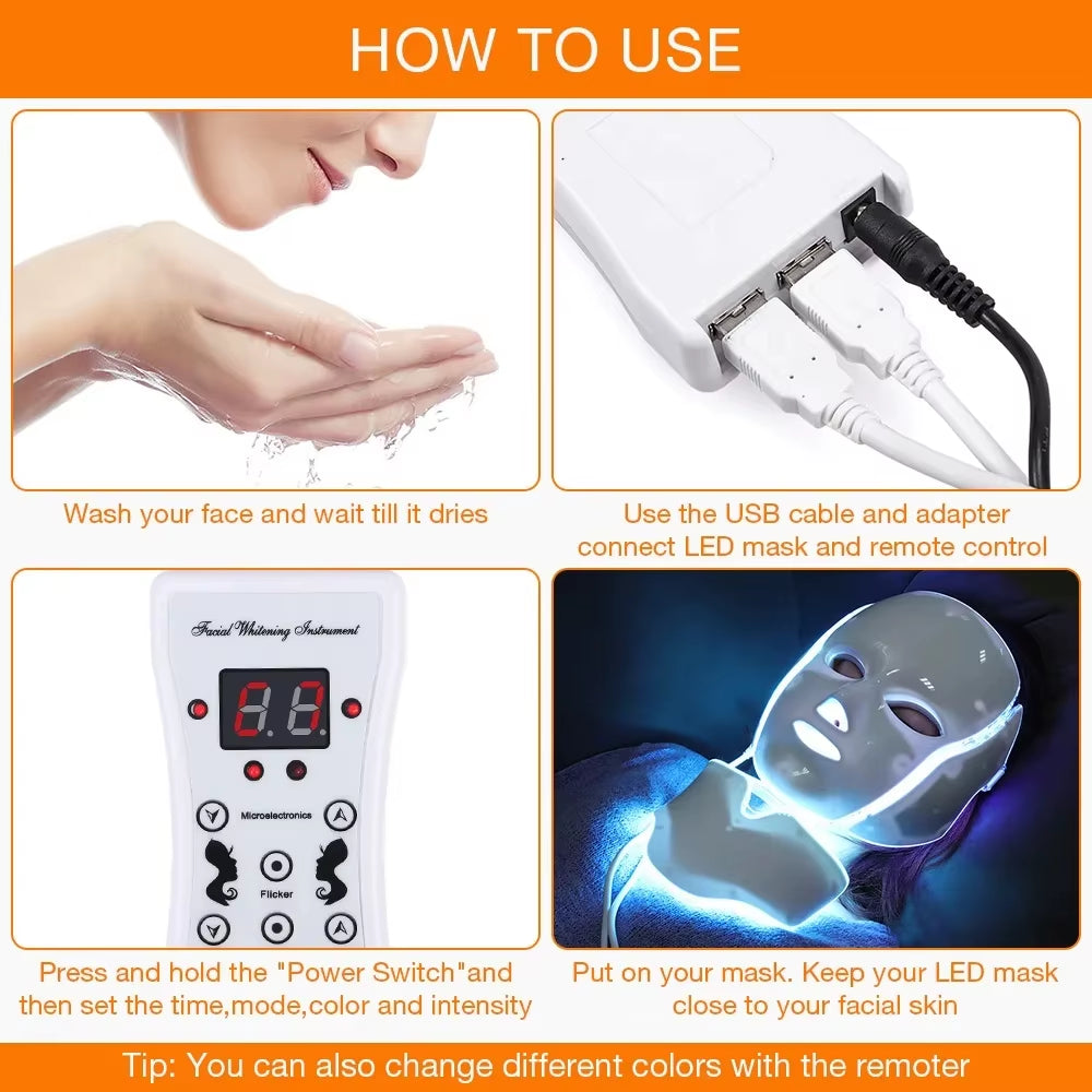 LED Phototherapy Mask