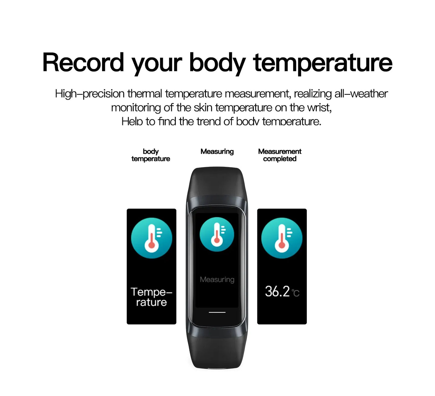 Amoled Smart Watch Fitness Tracker