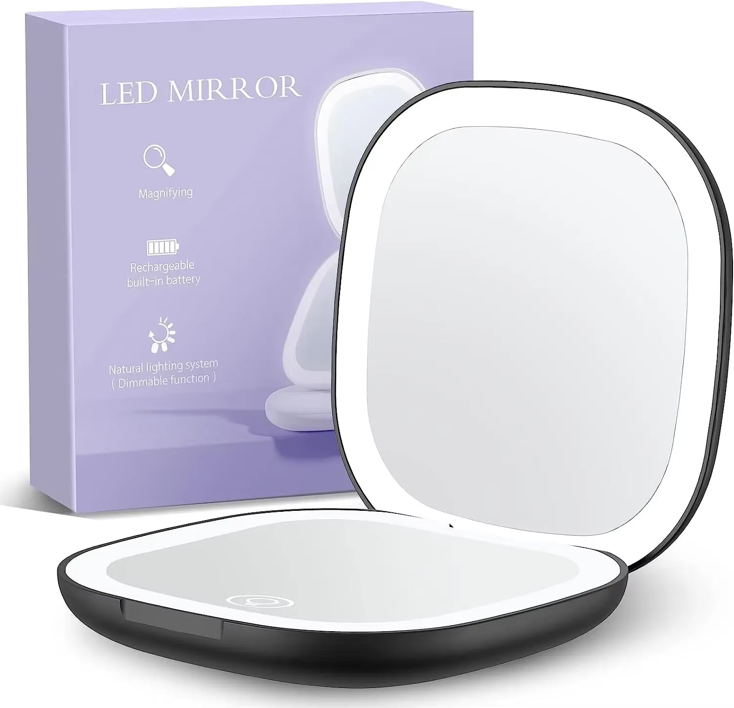 LED Compact Mirror