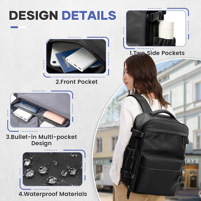 Vacuum Compression Ryanair Approved Backpack