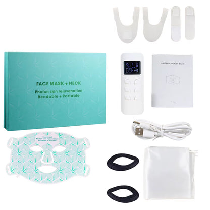 LED 8 Colour Face Mask and Neck Therapy