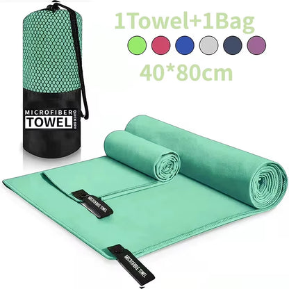 Quick-Drying Sports Towel 40X80Cm Blue Grey Green Orange Swimming Gym Fitness Camping Running Beach Washcloth Towels