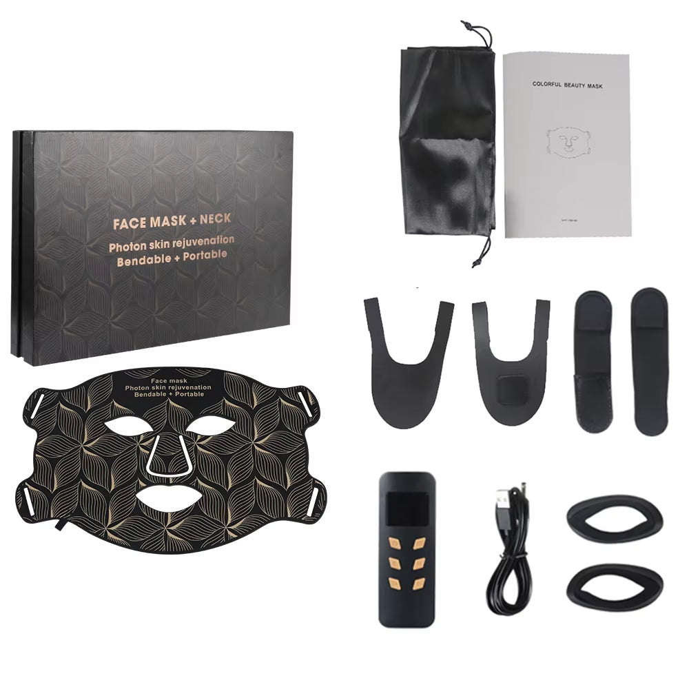 LED 8 Colour Face Mask and Neck Therapy