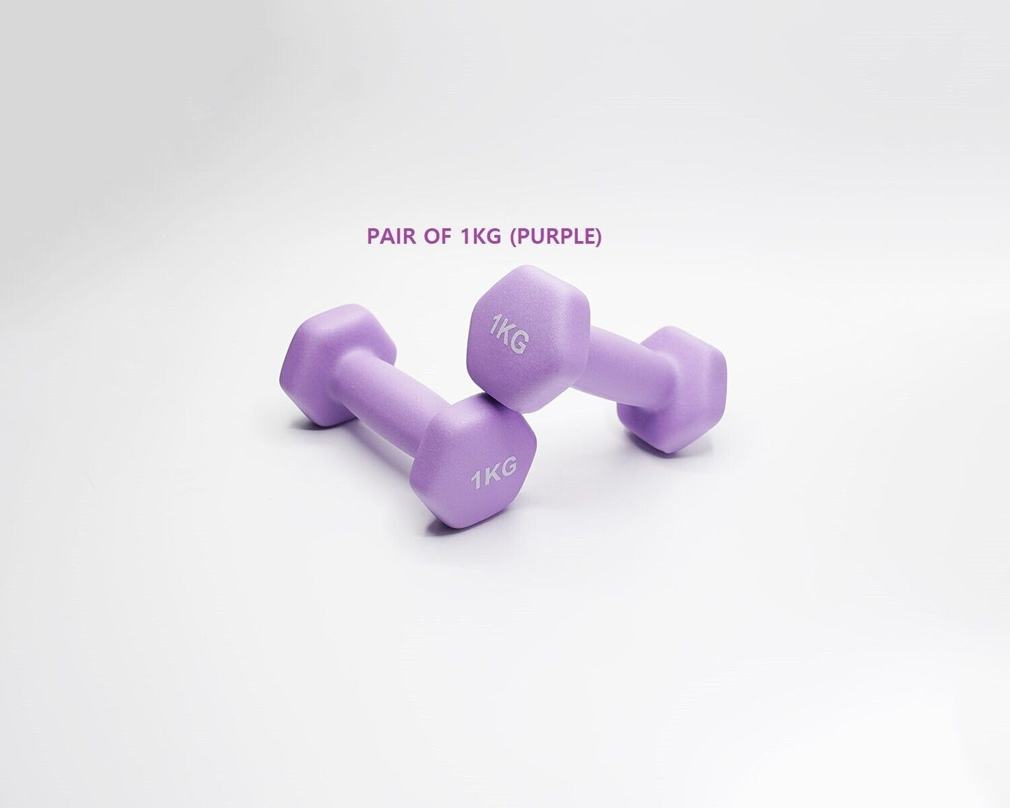 Pair of Neoprene Dumbbell Weights