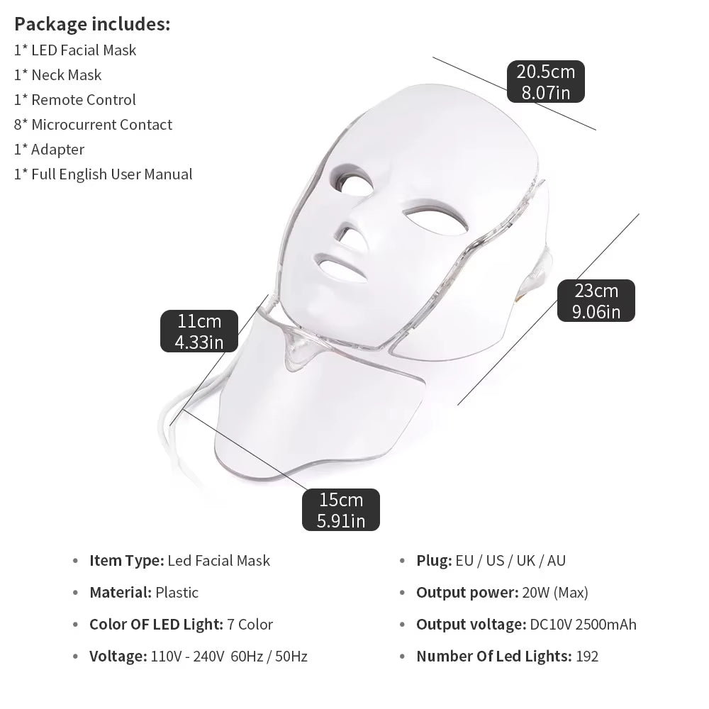 LED Phototherapy Mask